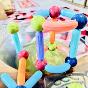 Magnetic Balls & Rods Set – 42 PCS